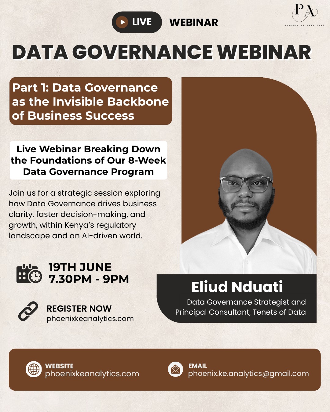 Data Goverance Webinar