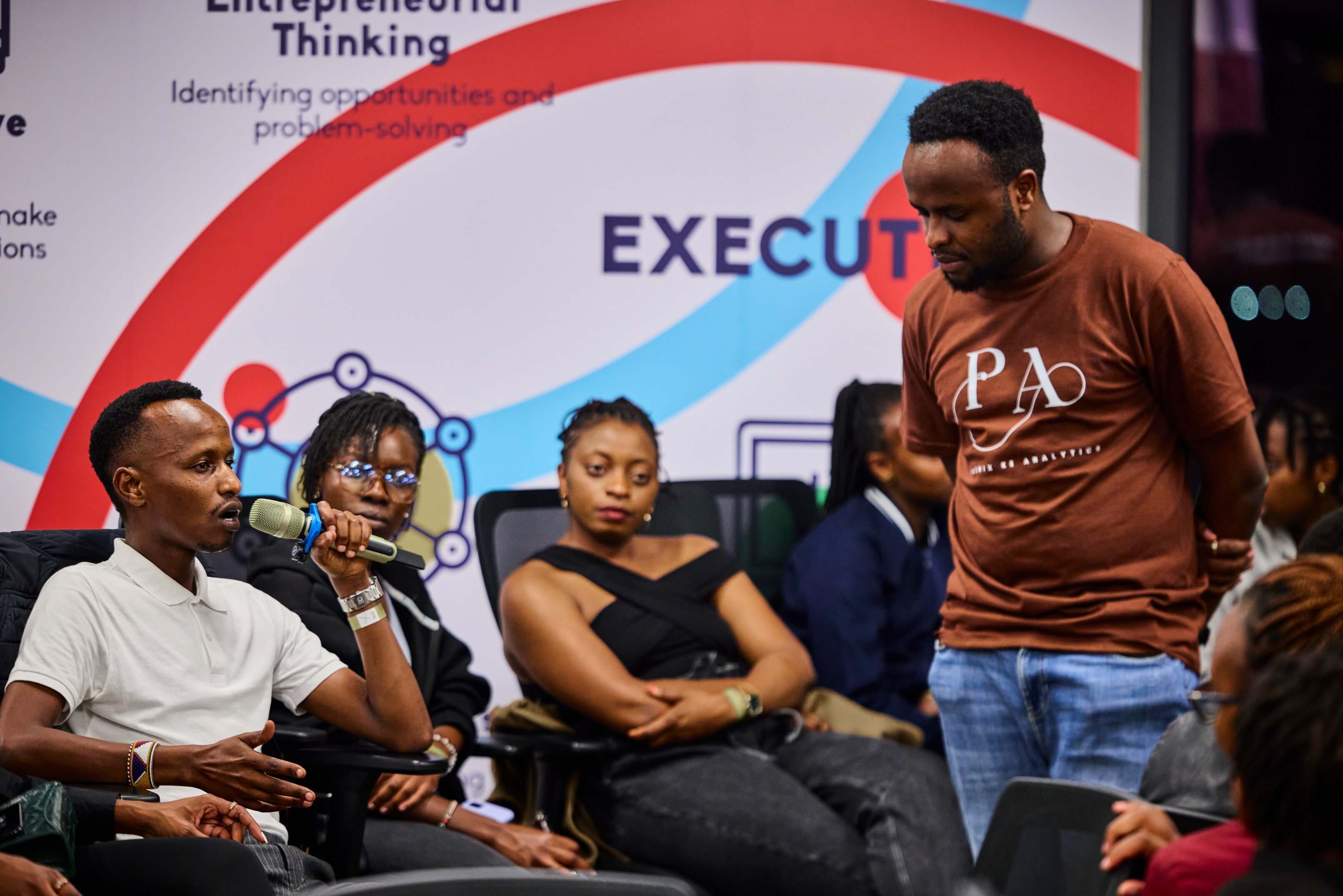 Phoenix KE members at an in-person event